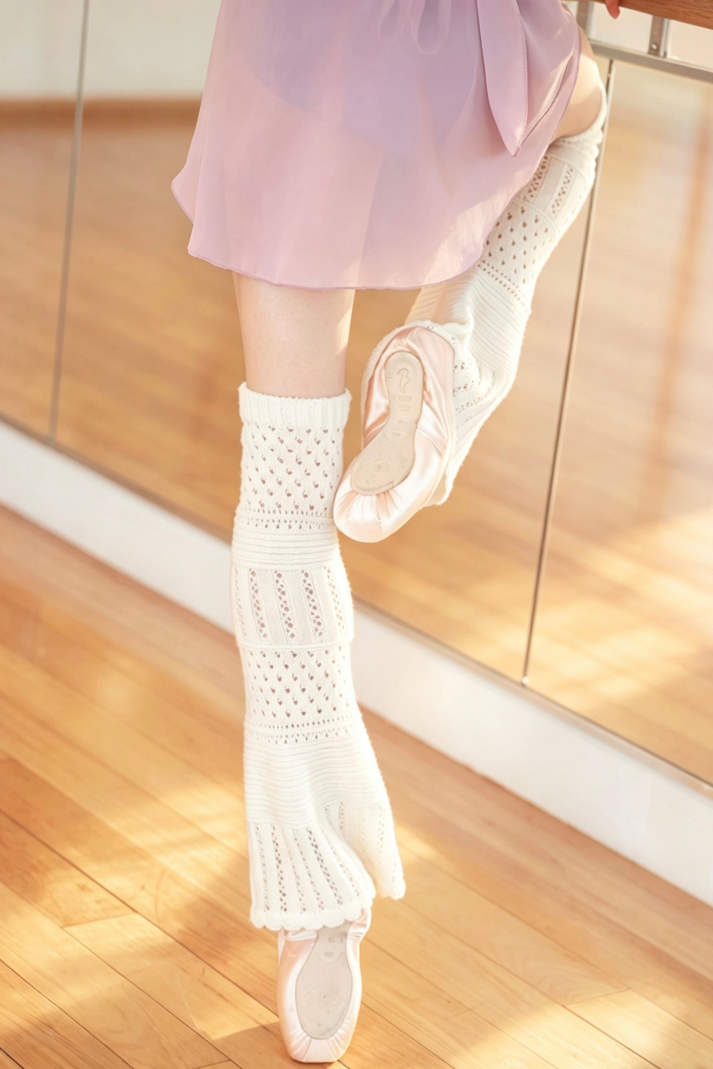 Échappé Open-Knit Legwarmers