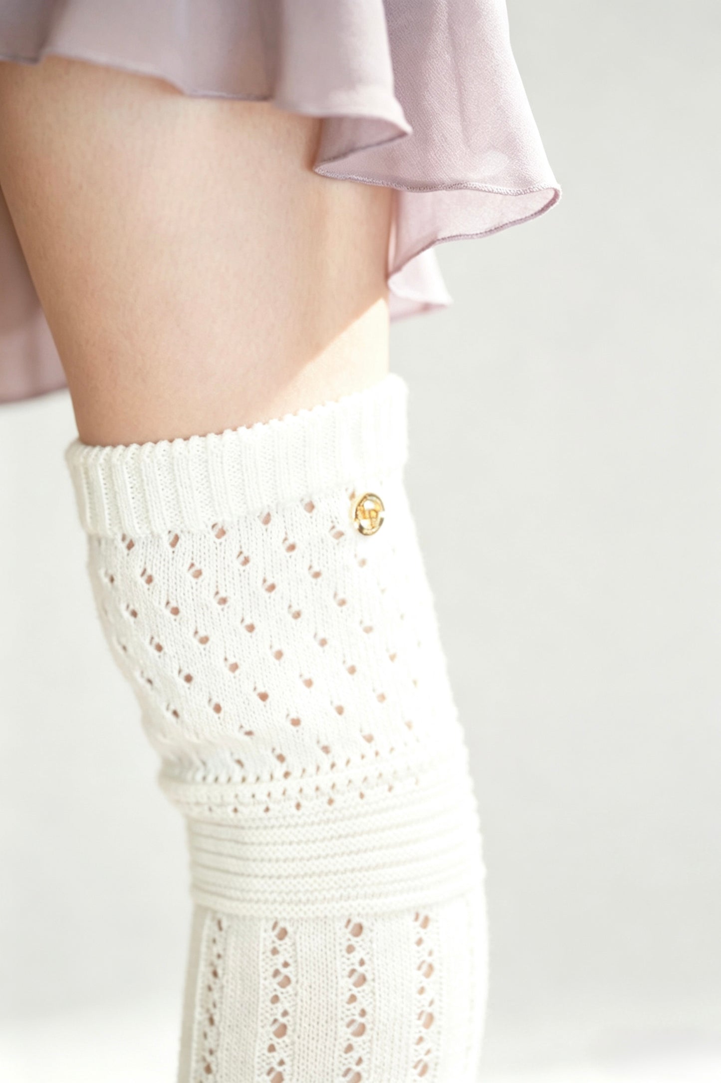 Échappé Open-Knit Legwarmers