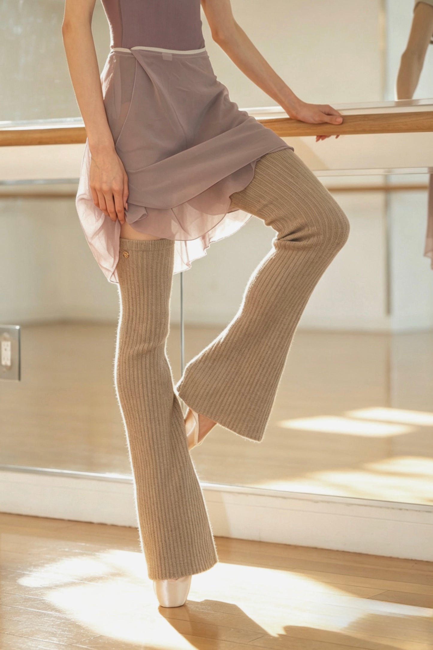 Étoile Cashmere Legwarmers | Crème