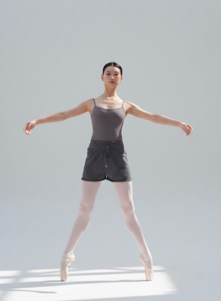 100% cashmere, cashmere shorts, warmup shorts, cashmere knit